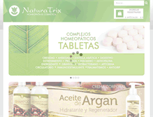 Tablet Screenshot of naturatrix.com